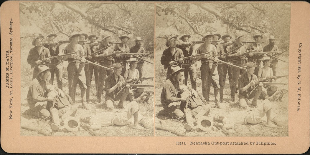 Nebraska Out-post attecked by Filipinos.